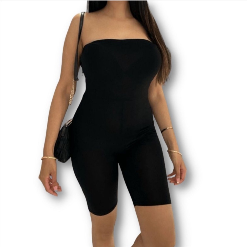 Bandeau Unitard Shorts - Picture 2 of 4